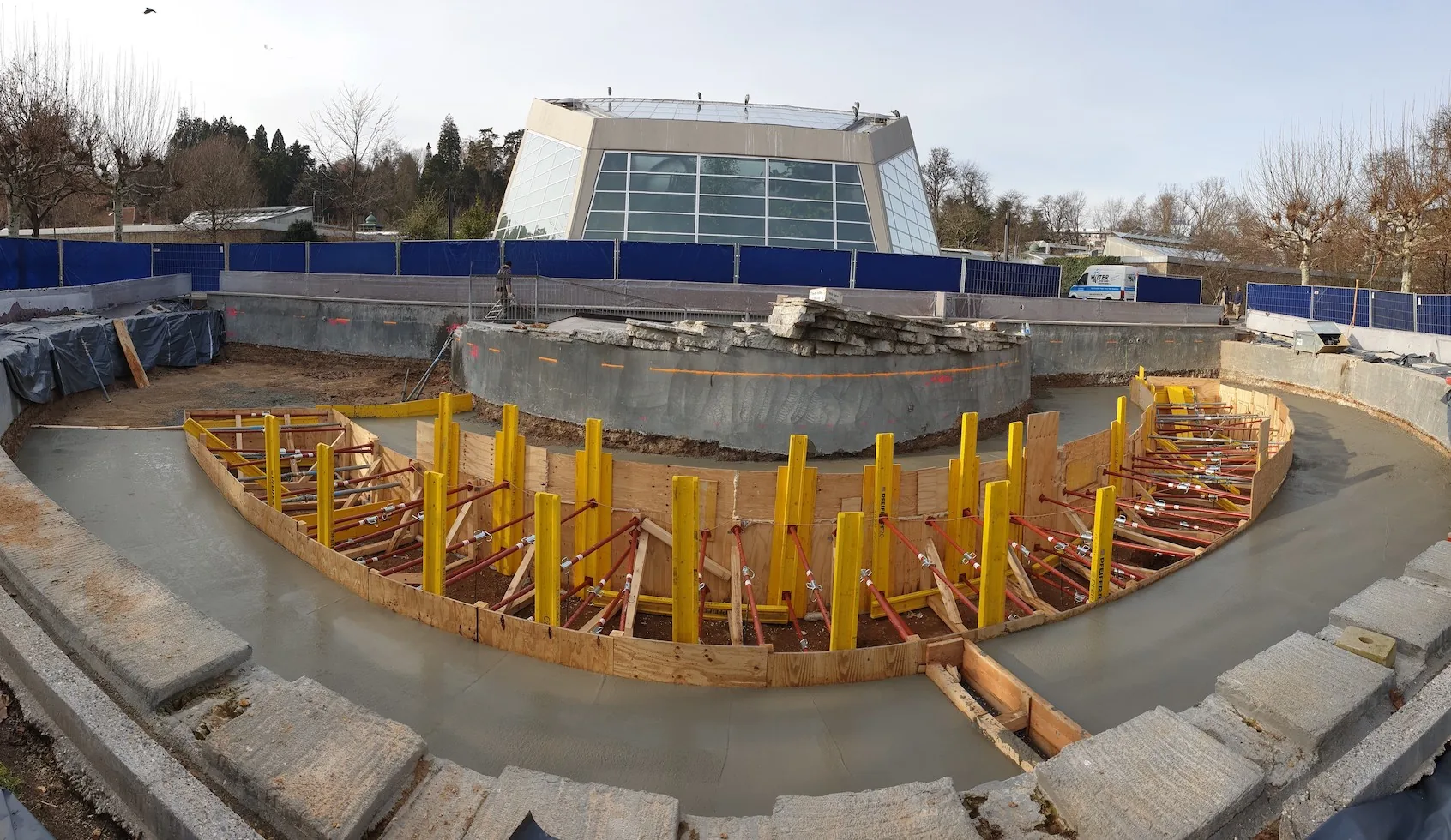 Walter Beton-Bohr-Sägetechnik: Kernbohrung auf einer Baustelle